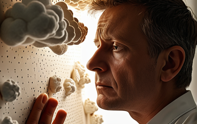 **Prompt 1: Deep Empathy for Hidden Customer Pain**
A close-up, empathetic portrait of an innovator or consultant, looking intently as if seeing through layers, revealing abstract visual representations of a customer's unexpressed daily frustrations and emotional burdens in a subtly illuminated, complex, and almost dreamlike thought cloud. The focus is on uncovering "hidden pain" through deep understanding. The mood is insightful and compassionate, with warm, soft lighting.